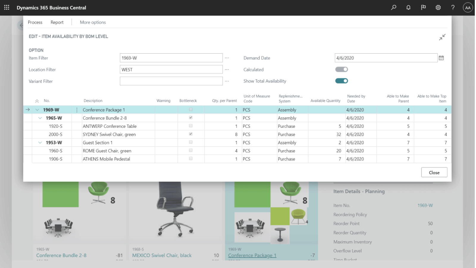 Dynamics 365 Business Central Warehouse